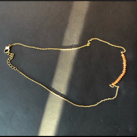 Yellow/orangish necklace